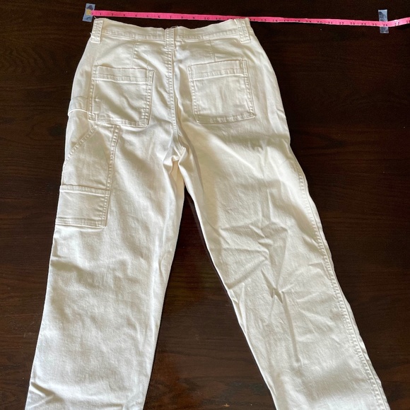 Cream Cargo Pants - Picture 3 of 3